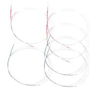 BESTonZON Juego De 3 Cuerdas De Alambre De Acero Para Erhu, Cuerdas Interiores y Exteriores De Repuesto Para Instrumento Tradicional, Accesorio Musical Profesional Para Reemplazo y Mantenimiento