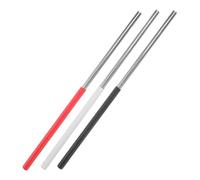 BESTonZON Juego de 3 Mazos de Martillo de Aleación Triangular Baquetas de Percusión Versátiles Mejora Estética Rendimiento Duradero