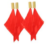 BESTonZON Juego de 4 Piezas de Badajo Allegro Tradicional Chino Kuaiban de Percusión para Niños y Principiantes, Material Resistente y Tamaño Adecuado para Educación Musical y Uso Personal