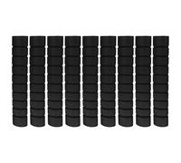BESTonZON Juego de 9 Fundas de Esponja Antideslizantes para Barra de Dominadas de Interior Protectores Acolchados de 210 MM en Negro Accesorios para Agarres Tubulares de Gimnasio y