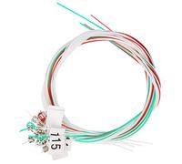 BESTonZON Juego De Cuerdas De Lira De Nylon 15 Piezas Marcadores Numéricos, Cuerdas Duraderas y Resistentes Para Lira, Accesorios Para Instrumentos Musicales Ideales Para Estudiantes y Músicos