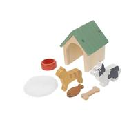 BESTonZON Juego De Simulación De Alimentación para Mascotas Muebles Caseta De Juguete Casetas para Perros Juguetes Accesorio