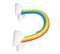 BESTonZON Juguete Acuático Inflable Iris para Niños Material PVC Seguro y Duradero Adecuado para Juegos Al Aire Fiestas o Playa Diversión El Césped