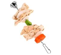 BESTonZON Juguete Colgante para Resistente para Masticar Decoración Colorida para Jaula de Aves Accesorio Duradero para y Reducción de Estrés