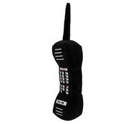 BESTonZON Juguete De Simulación De Hermano Mayor. Pequeño Chicas Juguetes Felpa Hablador Teléfono Adorno De Celular Adorno Retro para Celular Telefono De Juguete Negro Algodón