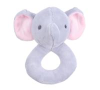 BESTonZON Juguetes de Campana de Mano para Recién Nacido Peluche de Elefante Sonajero de Mano Juguete de Peluche Sonido para Cuna