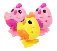 BESTonZON Juguetes de Cuerda Pack de 3 Piezas Diseño de Animales de Plástico para Mejorar la Imaginación y Comunicación Familiar en Niños Color Aleatorio para Niños