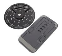 BESTonZON Junta De Teoría Musical Aid De Acordes De Guitarra Entrenador De Acordes De Guitarra Portátil Black