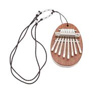 BESTonZON Kalimba de Pulgar Portátil Notas Madera con Diseño Ergonómico y Sonido Mini Piano de Dedo para Principiantes y Aficionados la Color Aleatorio Color Aleatorio