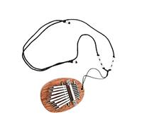 BESTonZON Kalimba Pequeño de Teclas con Diseño Ergonómico y Lanyard Piano de Pulgar Portátil para Principiantes y Exteriores Melodía Armoniosa y Fácil Aprendizaje