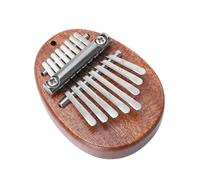 BESTonZON Kalimba Portátil de Madera con Teclas Mini Piano de Pulgar Compacto y Ligero Instrumento Musical Versátil para Adultos Fácil de Transportar y Usar cualquier Lugar