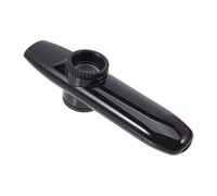 BESTonZON Kazoo Doble De Membrana Profesional Para Adultos y Niños, Instrumento Musical Compacto Negro, Compañero Adecuado Para Ukelele y Guitarra, Fácil Transporte y Uso Aulas y Presentaciones