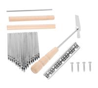 BESTonZON Kit De Accesorios Para Piano De Pulgar Puente Premium De Montaje Kalimba Accesorios Diy Sonido Maravilloso