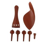 BESTonZON Kit De Accesorios Para Violín De Madera Con Afinadores De Cuerda Reposacabezas Repuesto Compatible Con Diversos Modelos De Violín