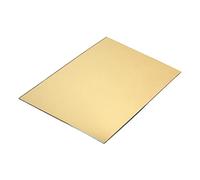 BESTonZON Lámina Autoadhesiva De Material Para Golpeador De Guitarra Acústica De 44 x 29 Cm, Resistente Al Calor Desgaste, Color Espejo Dorado, Adecuado Para Protección y Bricolaje