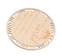 BESTonZON Letrero con El Nombre del Bebé para La Foto del Cuarto de Bebé Decoración para Anunciar El Nacimiento del Recién Nacido