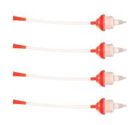 BESTonZON Limpiador Nasal de Silicona para Bebés Recién Nacidos 4 Piezas Seguro Y Suave para Bebés Fácil de Lavar Imprescindible para Los Padres