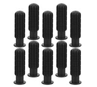 BESTonZON Mangos de Plástico para Mesa de Futbolín 8Mm 07m 10 Piezas Agarres Prácticos para Futbolín Accesorios de Reemplazo Ergonómicos para Equipamiento Futbol en Sala de Juegos