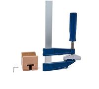 BESTonZON Manual De Prensa De Trastes Para Guitarra Eléctrico, Kit Boca De Madera y Llave Inglesa, Compatible Mayoría De Guitarras, Ligera y Portátil Para Reparación y