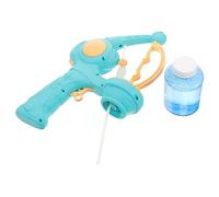 BESTonZON Máquina Eléctrica de Burbujas Portátil Diseño de Dibujos Animados Azul Soplador de Burbujas Automático para Fiestas Infantiles Cumpleaños y Actividades al Aire