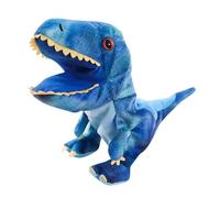 BESTonZON Marioneta de Mano de Dinosaurio Azul Juguete Interactivo de Felpa Algodón PP Que Desarrolla Creatividad y Habilidades de Comunicación en Juegos para Niños