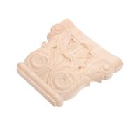 BESTonZON Ménsula De Esquina De Pared De Columna Romana 1 Pieza De Capiteles Y Ménsulas De Madera Tallada Ménsula Decorativa Ménsula Tallada Ménsula De Estilo Europeo Ménsulas De Madera