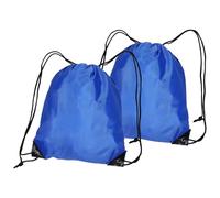 BESTonZON Mochila Deportiva Cordón Ajustable 2 Piezas Bolsa de Gimnasio para Mujer y Hombre Material Oxford Resistente Tamaño 42X32 CM Ligera y Cómoda para Viajes y Entrenamiento