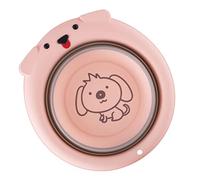 BESTonZON Niño Niña Lavabo Infantil Con Diseño De Dibujos Animados Lavamanos Portátil Para Uso Interior y Exterior Ahorro De Espacio y Fácil Transporte