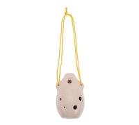 BESTonZON Ocarina Alta Decorativa De Cerámica Mini Ocarina Portátil Para Instrumento Músical Casa Para Colección De Accesorios Músicales