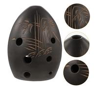 BESTonZON Ocarina de Arcilla Pequeña de 8 Agujeros Instrumento Musical Juguete Educativo para Niños Y Niñas Ocarinas de Cerámica para Educación Musical