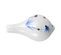 BESTonZON Ocarina de Seis Instrumento Musical de Cerámica Ocarina para Principiantes Diseño Puro de Sonido Clave de Do para Escuchar Música Cualquier Lugar