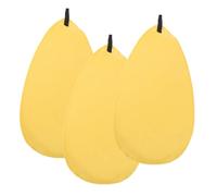 BESTonZON Paño de Limpieza para Saxofón, Flauta y Clarinete, Microfibra Absorbente, Paquete de 3 Unidades de Color Amarillo, Adecuado para Mantenimiento y Cuidado de Instrumentos