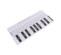 BESTonZON Papel De Práctica De Teclado De Piano Estándar Tabla Comparativa Para Principiantes Teclas