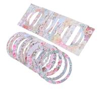 BESTonZON Papel Decorativo para Manualidades DIY 2 Juegos de Papel de Ventana Hueca Diseño Troquelado de Recortes y Scrapbooking Colores Variados para Decoración Creativa