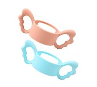 BESTonZON Paquete de 2 Comederos de Silicona con Asas No Fáciles de Limpiar para Bebés Y Niños Pequeños