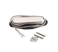 BESTonZON Pastillas De Guitarra Eléctrica Con Marco Para Reemplazo De Pickups Compatible Con Estilo Bobina Cubiertas Cromadas Tono Vintage Cálido