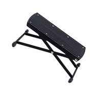 BESTonZON Pedales Reposapiés de Guitarra Plegable Altura Ajustable Pedal Metal Almohadilla Antideslizante para Guitarra Uso Estudio