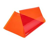 BESTonZON Película De Luz del Atardecer De Color Naranja Filtro De Luz para Corrección De Color para Fotos y Vídeos Interiores