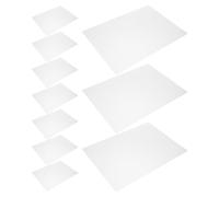 BESTonZON Película Plástica para Laminación A4 5 Micras Paquete 100 Hojas Transparentes para Proteger Documentos y Tarjetas Funda para Plastificar Alta Transparencia Uso en Oficina y