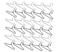 BESTonZON Perchas Miniatura para Casa De Muñecas 40 Pcs Percha De Metal Ordena Tu Cuarto De Juguetes