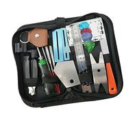 BESTonZON Piezas herramienta de reparación de guitarra púa de guitarra kits de guitarra wrench guitarra eléctrica protector de guitarra fingaorad archivo de traste de guitarra