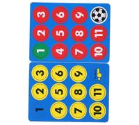 BESTonZON Piezas Magnéticas para Tablero Táctico de Fútbol Equipo Compacto para Entrenamiento Imanes Redondos Pequeños para Visualización Clara y Posicionamiento Preciso Entrenamientos
