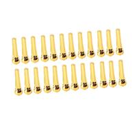 BESTonZON Piezas pasadores puente guitarra metal accesorios guitarra guitar accessories chuanmei chapas reemplazo guitarra pasadores puente guitarra latón balada