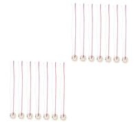 BESTonZON Piezas Pastillas De Guitarra Accesorio De Guitarra Discos Piezoeléctricos Pastilla De Guitarra Disco Piezoeléctrico Guitarra Miniatura Zumbador Alambre De Cobre Cerámica