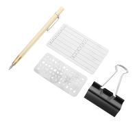 BESTonZON Placa de Acero Inoxidable para Almacenamiento Seguro de Frases Criptográficas, Resistente al Agua y Fuego, 24 Palabras, Kit de Copia de Seguridad para Billeteras Frías y Gestión