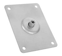 BESTonZON Placa De Montaje Para Patas De Soporte De Batería Robusta En Metal Altura Ajustable Pies Antideslizantes