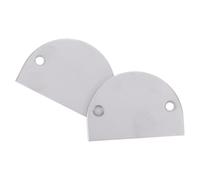 BESTonZON Placa de Zurcir para Cuentas 2 Piezas Placa de Aguja de Alta Resistencia para Máquina de Coser Industrial Accesorios de Costura para Telas Lentejuelas y Cuentas Repuestos