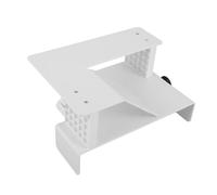 BESTonZON Plataforma de Doble Capa para Tomar el Sol para Tortugas Tanque de Tortugas Ventosas Muelle Flotante de Acrílico para Escalar Zona de Descanso Accesorios