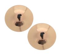 BESTonZON Platillos de Dedo de Cobre para Baile del Vientre Instrumentos de Percusión Duraderos y Pequeños para Aprendizaje Musical y Fiestas Infantiles