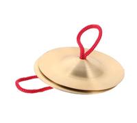 BESTonZON Platillos para Niños 9cm Instrumento Musical para Niños Ligeros y Portátiles para Actividades Musicales en Grupo